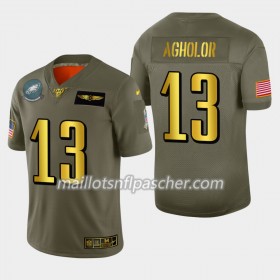 Maillot Philadelphia Eagles Nelson Agholor 13 Nike 2019 Salute to Service 100th - Homme